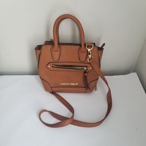 Christian Siriano For Payless Brown Hand/Shoulder Bag/Purse